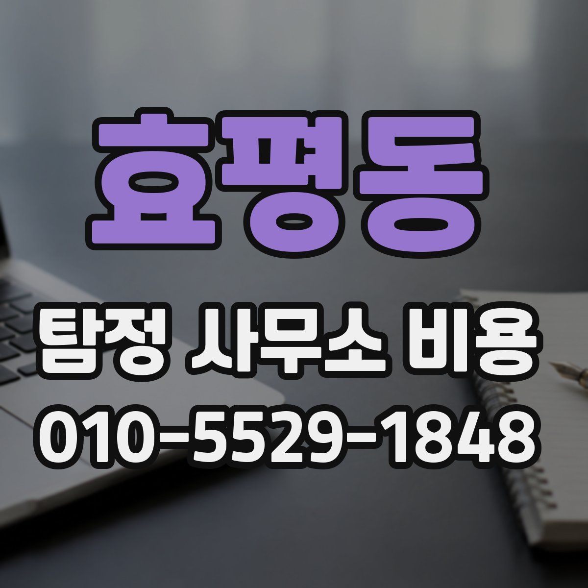 효평동 탐정 사무소 비용