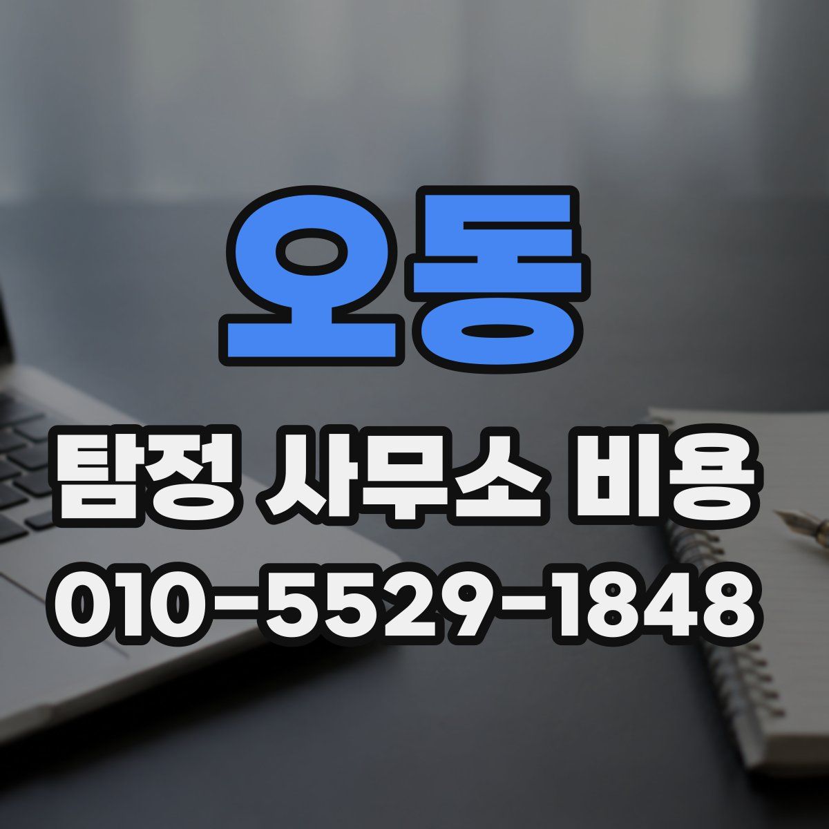 오동 탐정 사무소 비용
