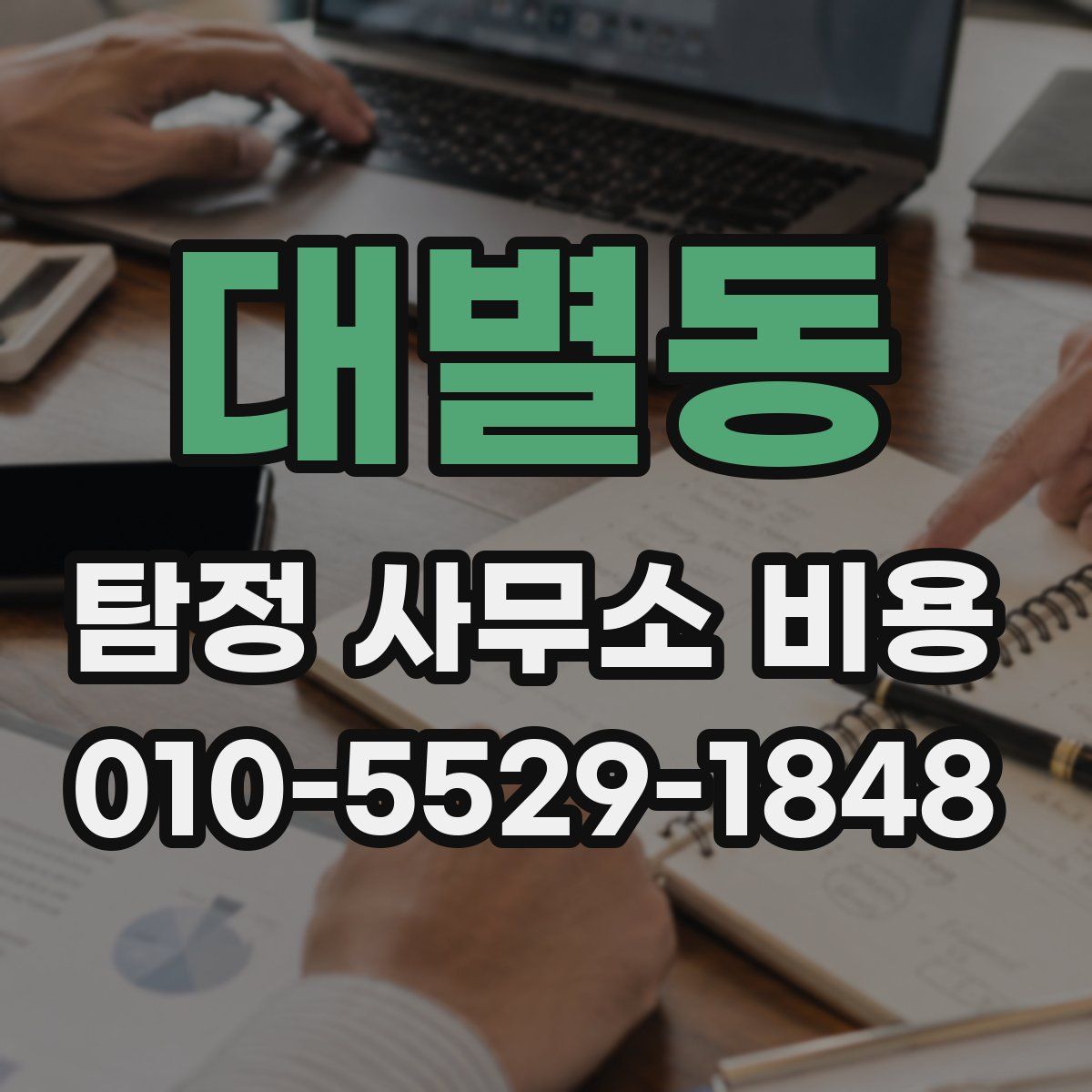 대별동 탐정 사무소 비용