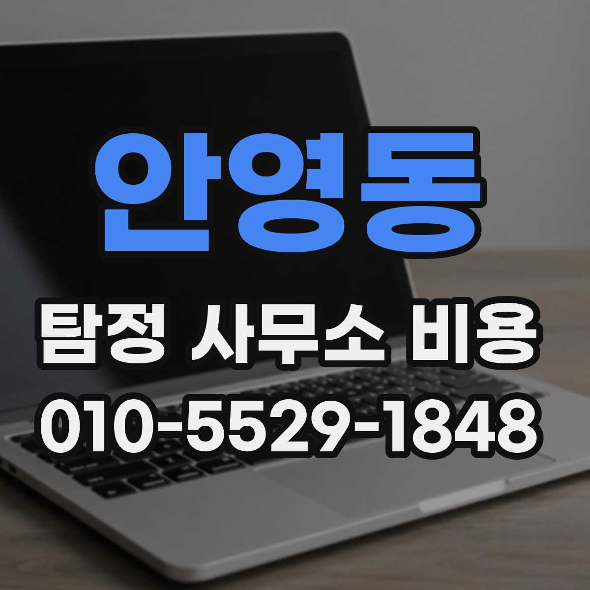 안영동 탐정 사무소 비용