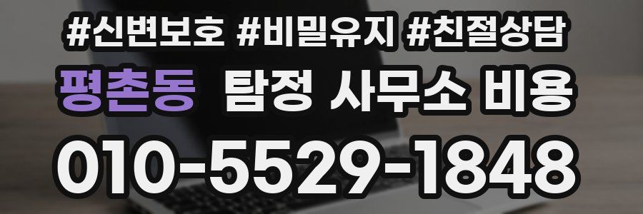 평촌동 탐정 사무소 비용