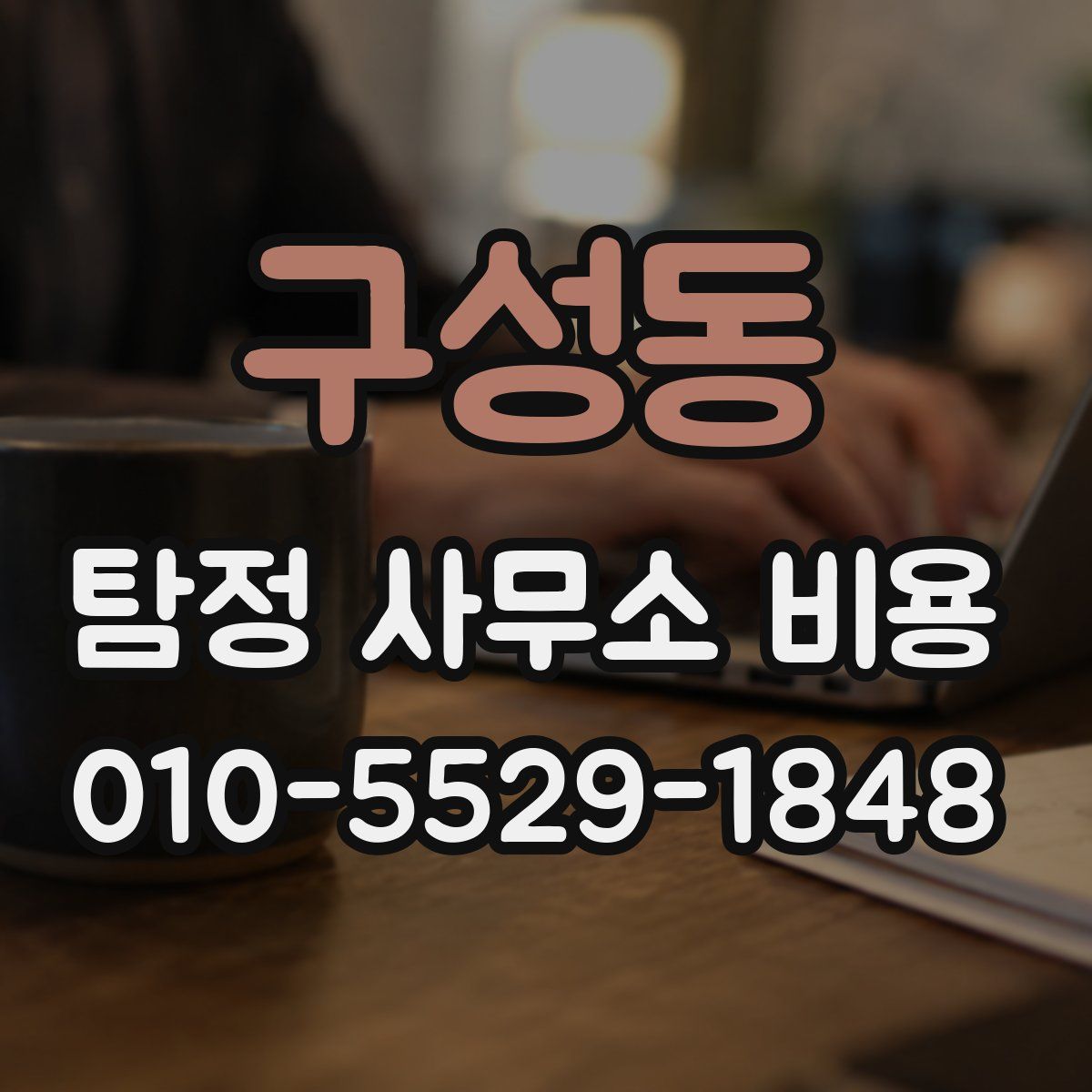 구성동 탐정 사무소 비용