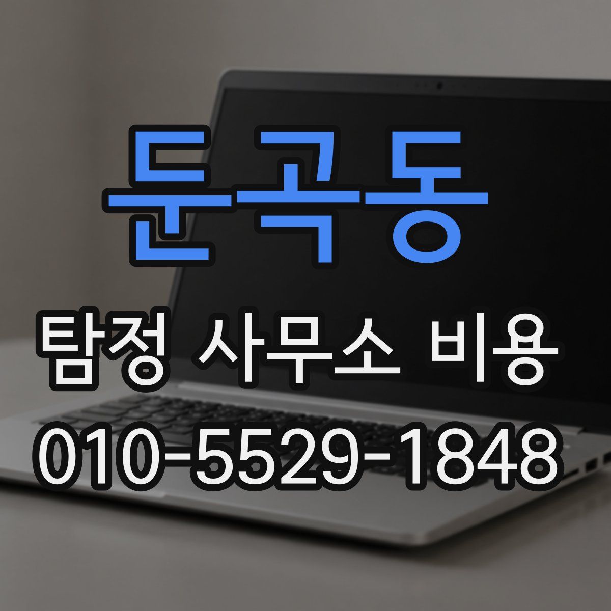 둔곡동 탐정 사무소 비용