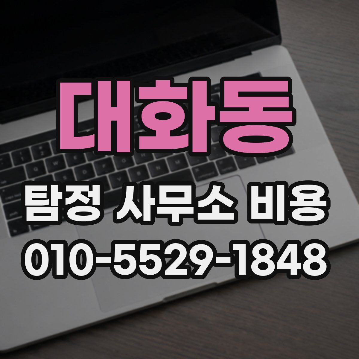 대화동 탐정 사무소 비용