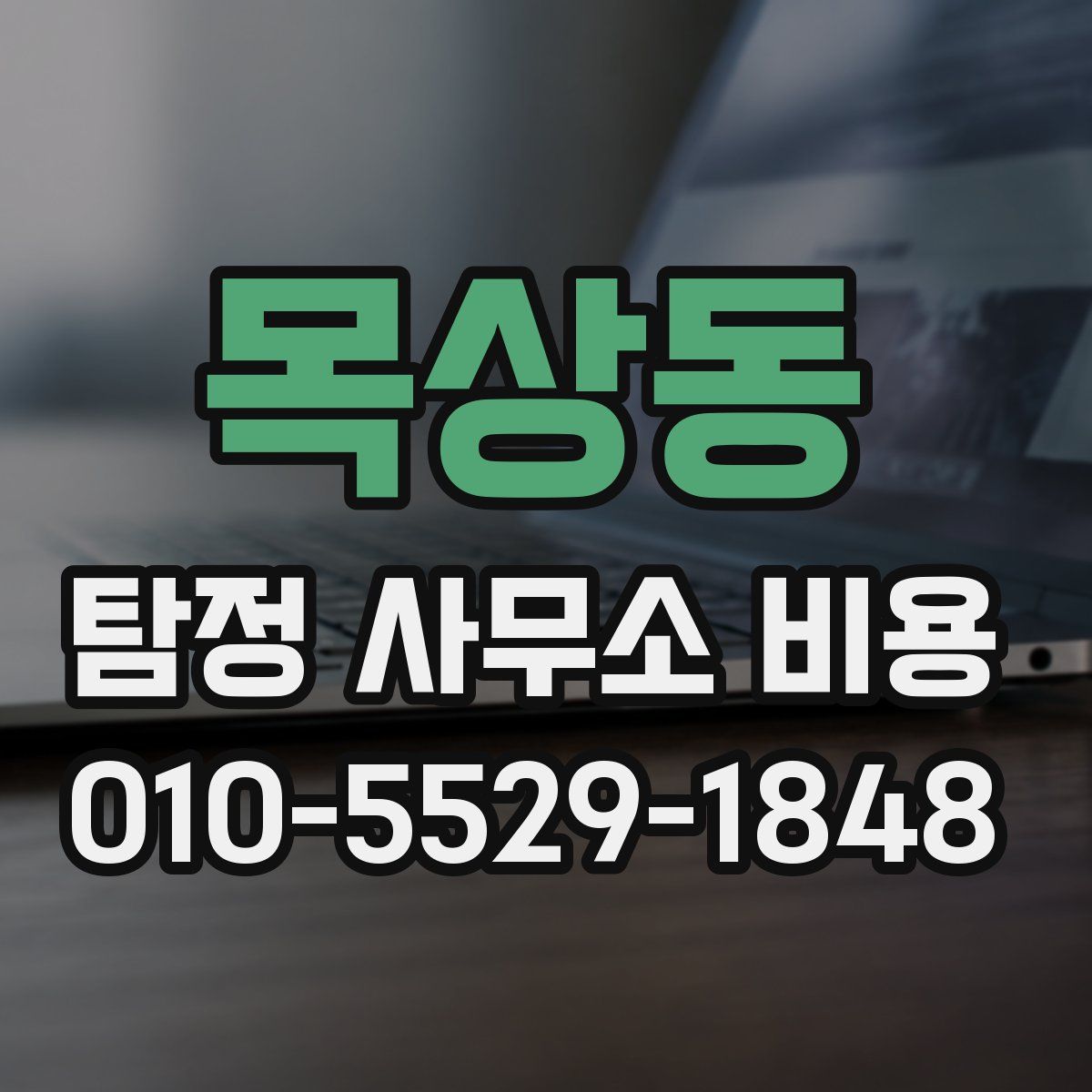 목상동 탐정 사무소 비용