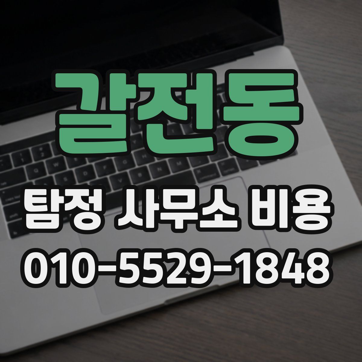 갈전동 탐정 사무소 비용