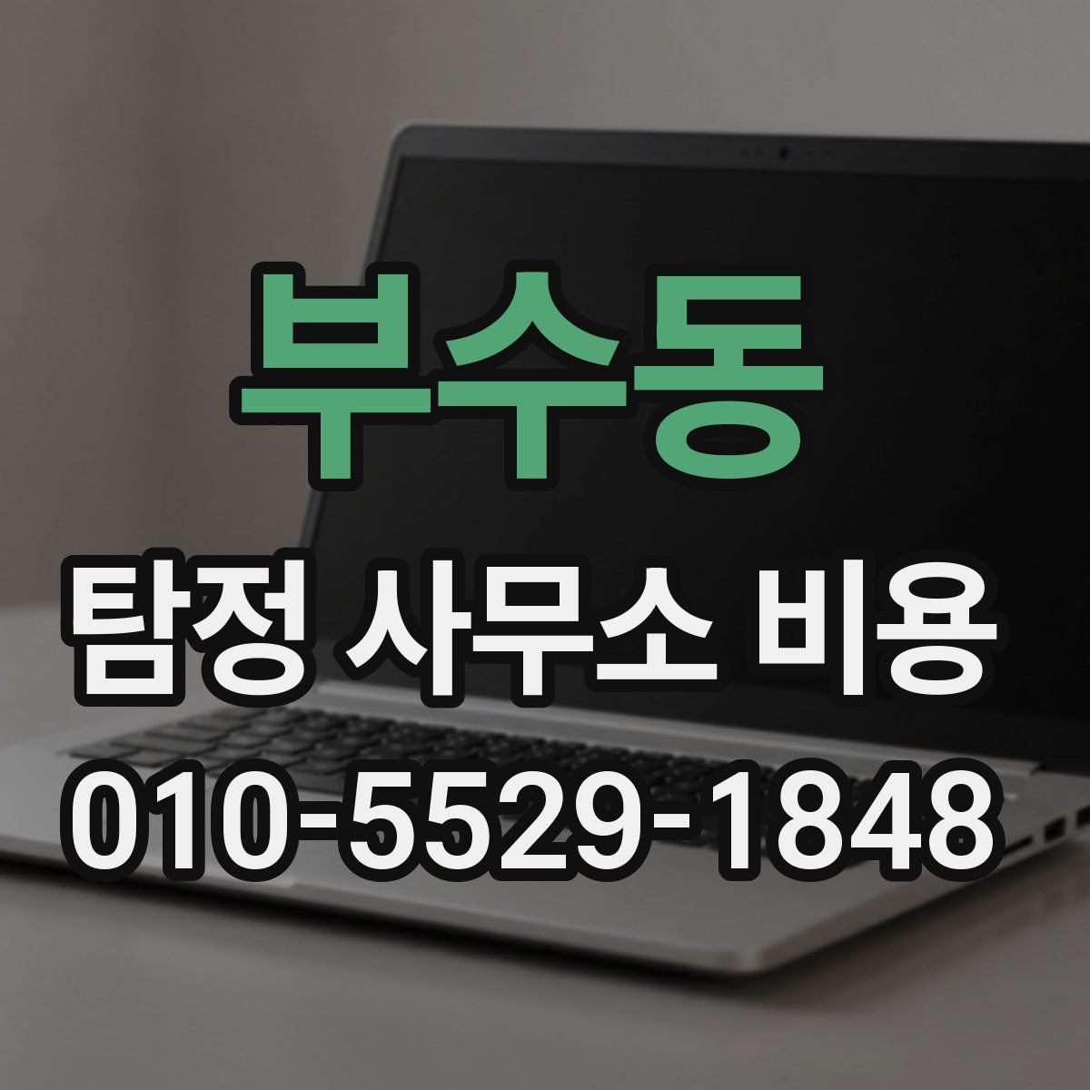 부수동 탐정 사무소 비용