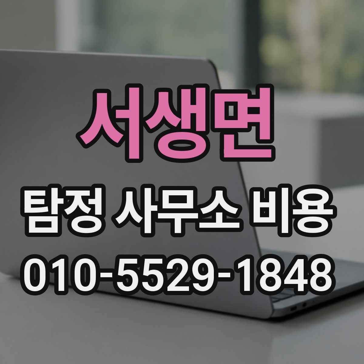 서생면 탐정 사무소 비용