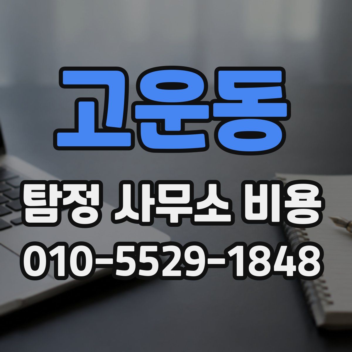 고운동 탐정 사무소 비용