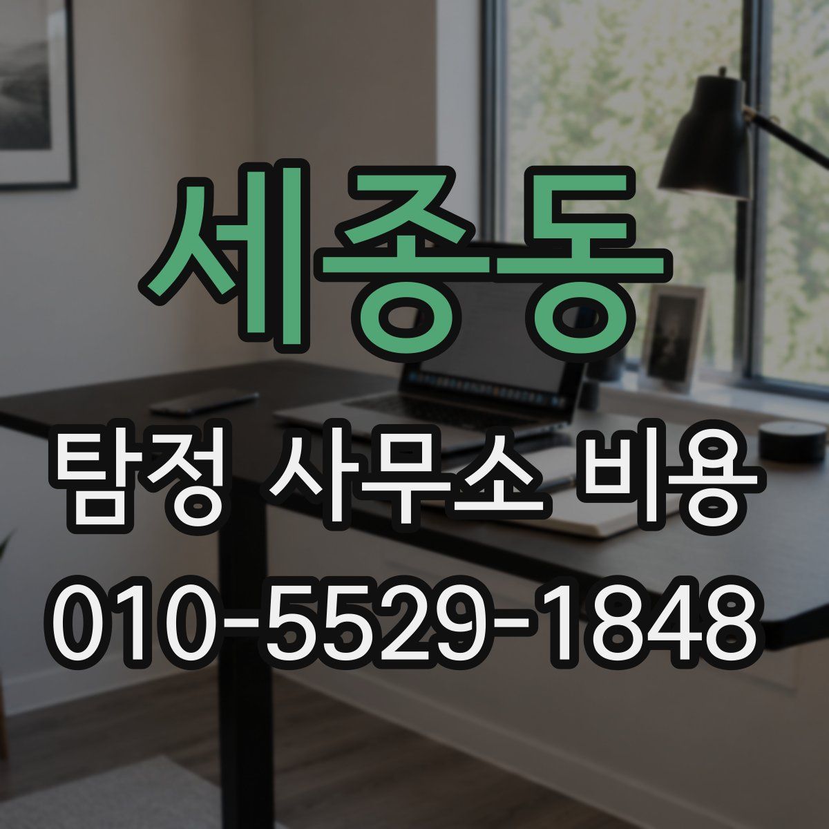 세종동 탐정 사무소 비용