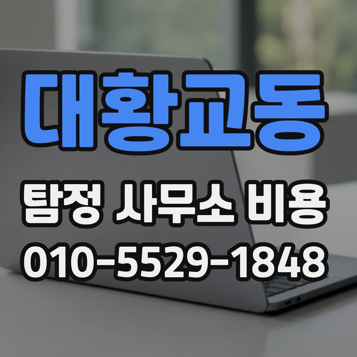 대황교동 탐정 사무소 비용