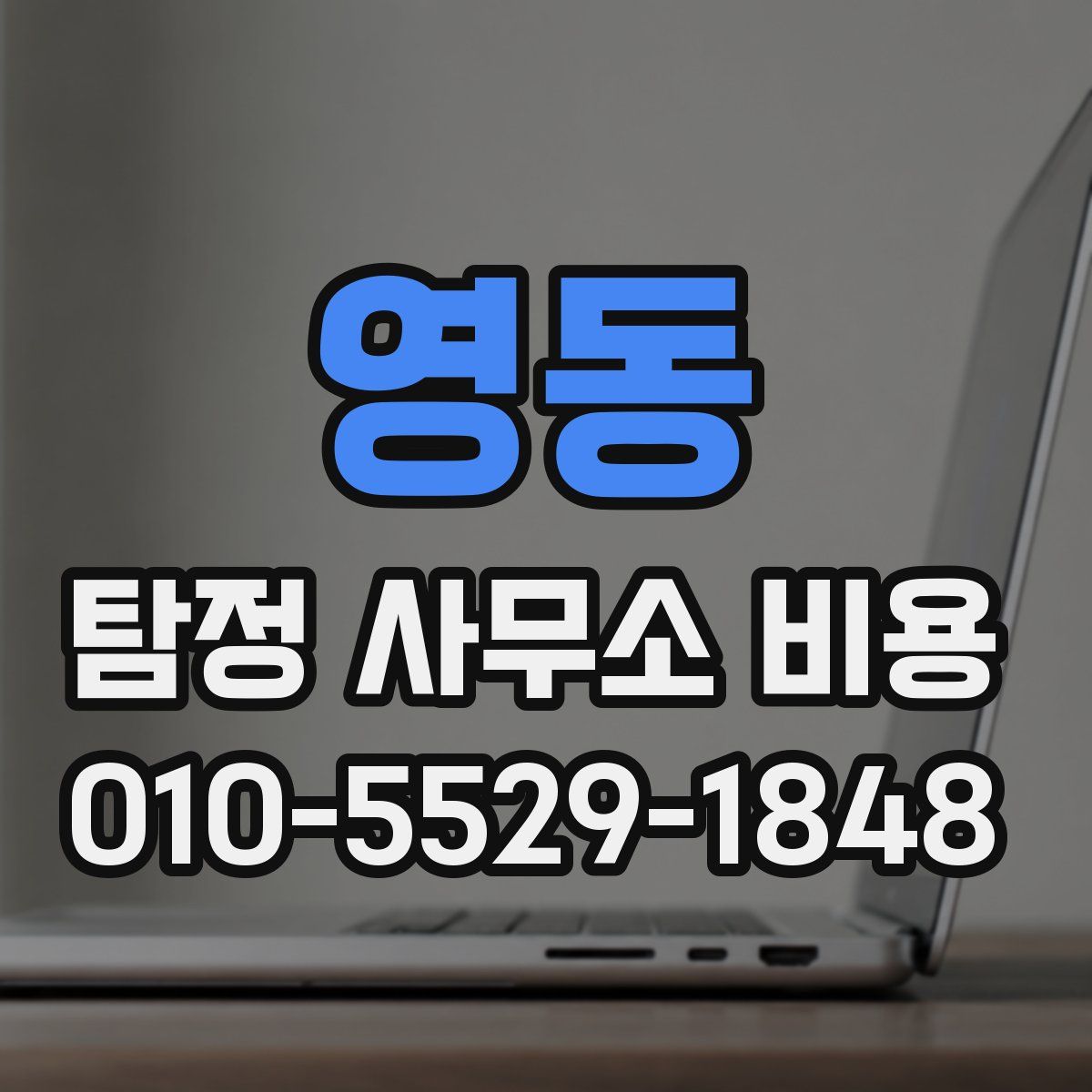 영동 탐정 사무소 비용