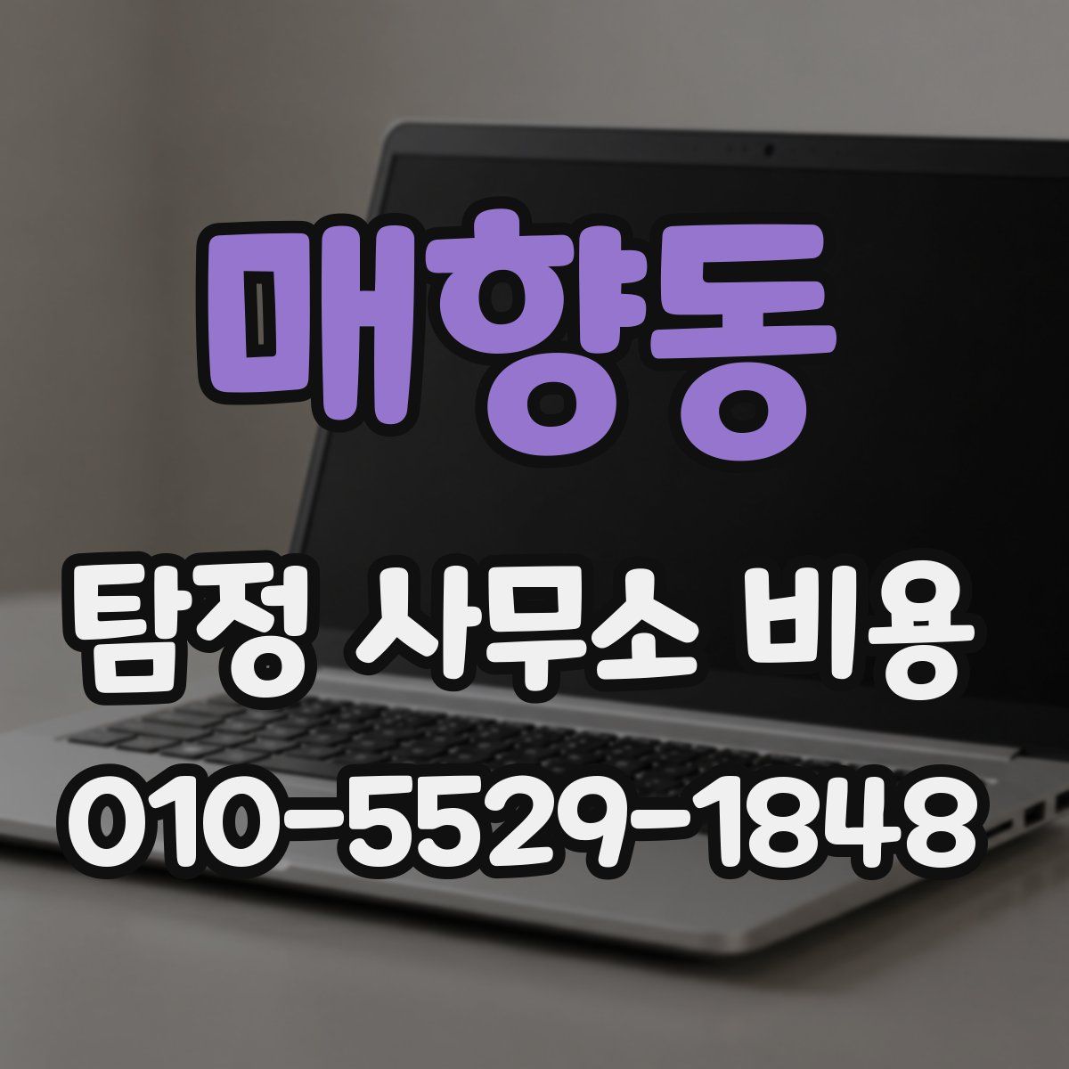 매향동 탐정 사무소 비용