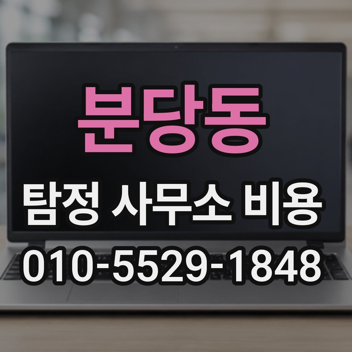 분당동 탐정 사무소 비용 먼저 알아봐야 할 기준