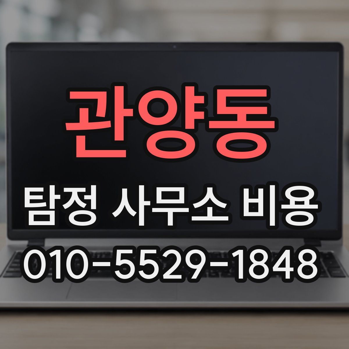 관양동 탐정 사무소 비용