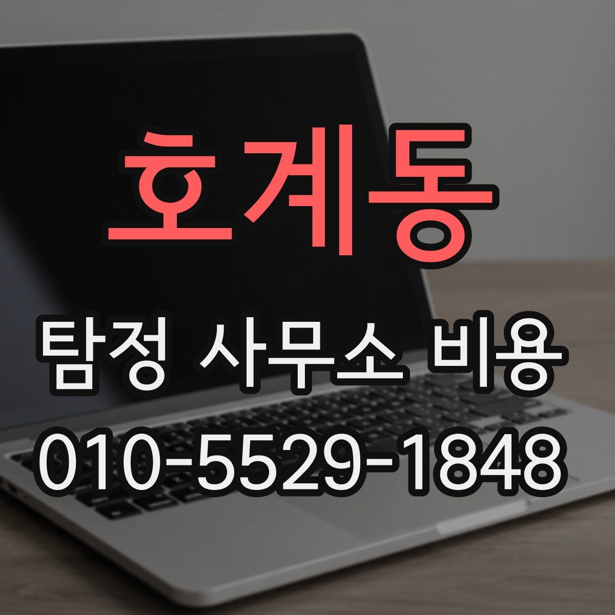 호계동 탐정 사무소 비용