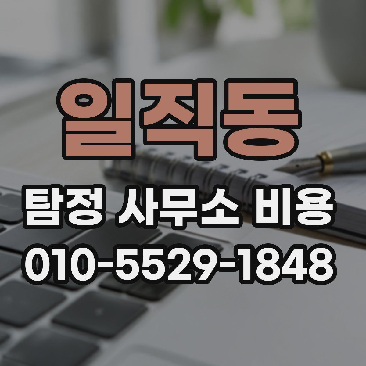 일직동 탐정 사무소 비용