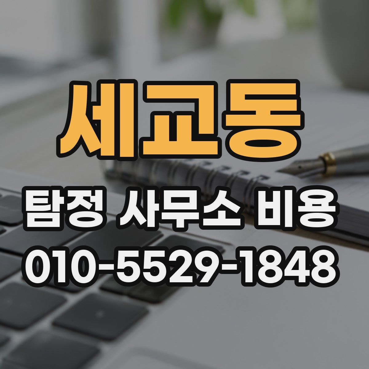 세교동 탐정 사무소 비용