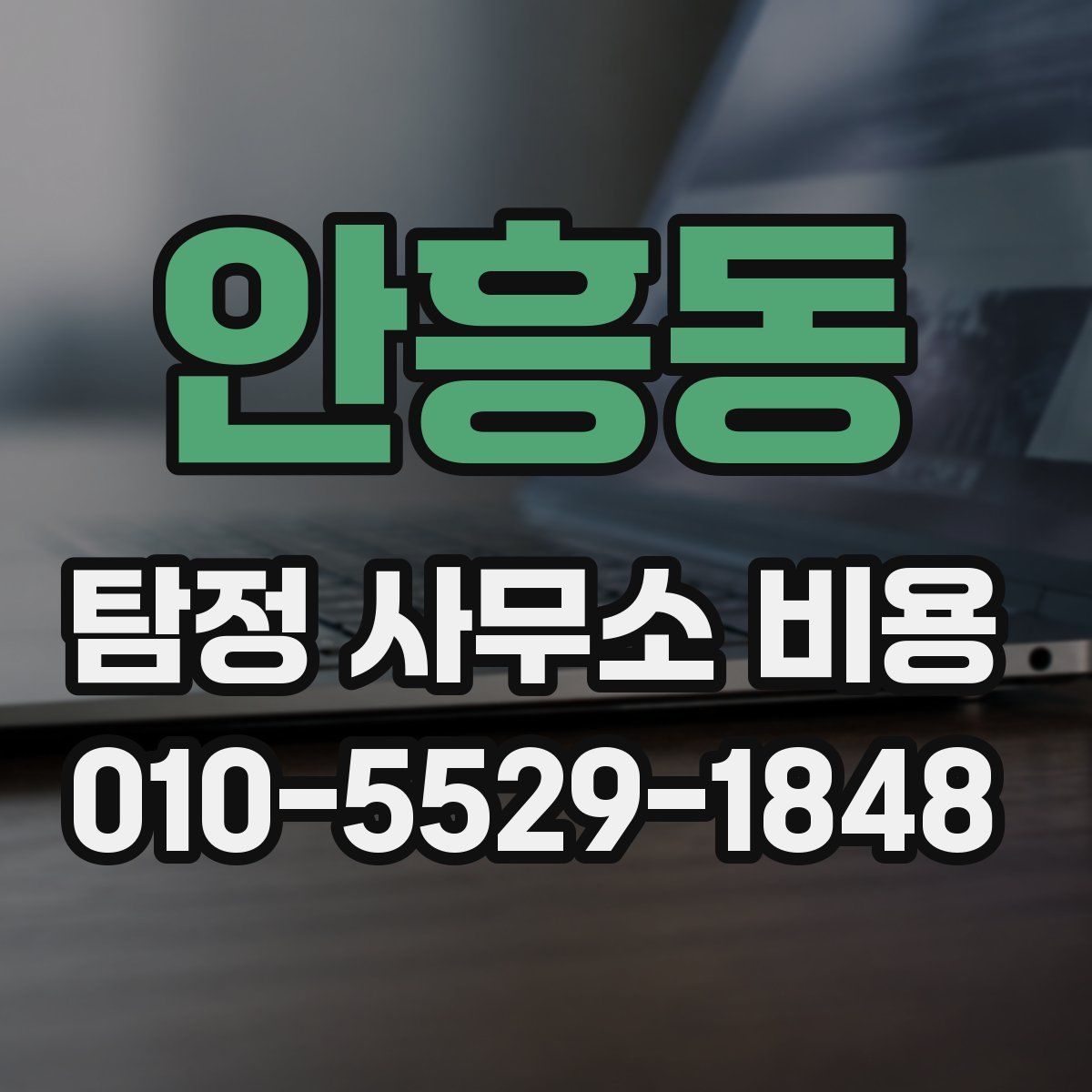 안흥동 탐정 사무소 비용