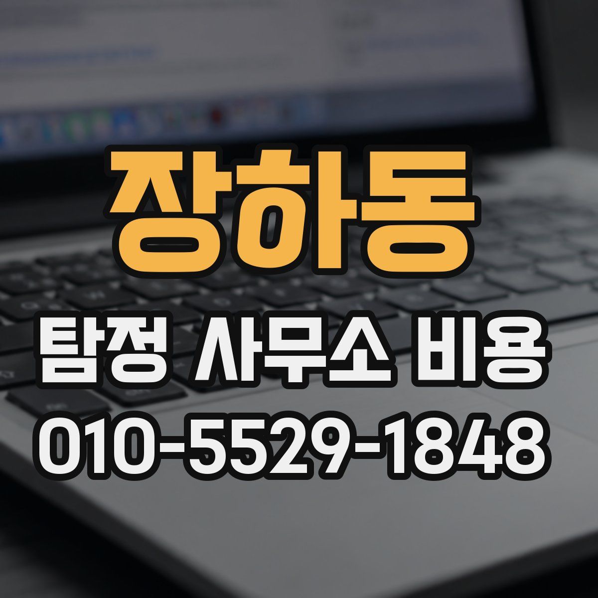 장하동 탐정 사무소 비용