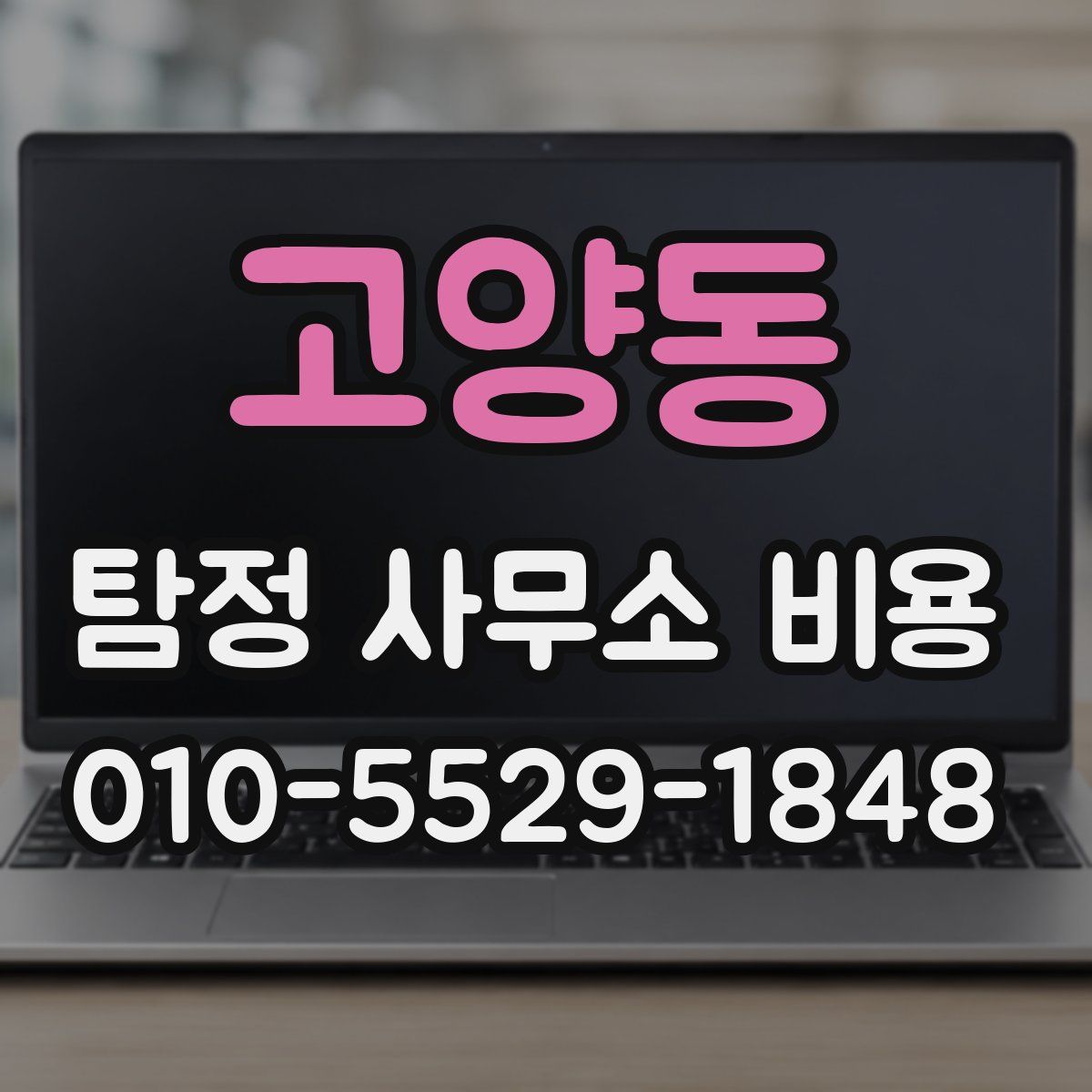 고양동 탐정 사무소 비용