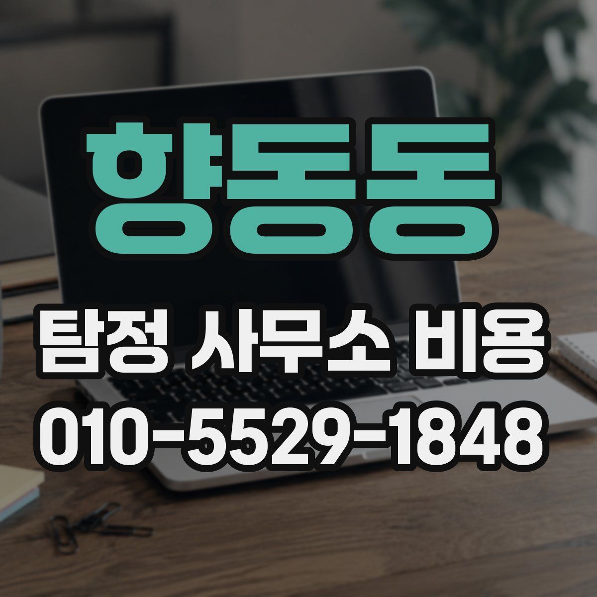 향동동 탐정 사무소 비용