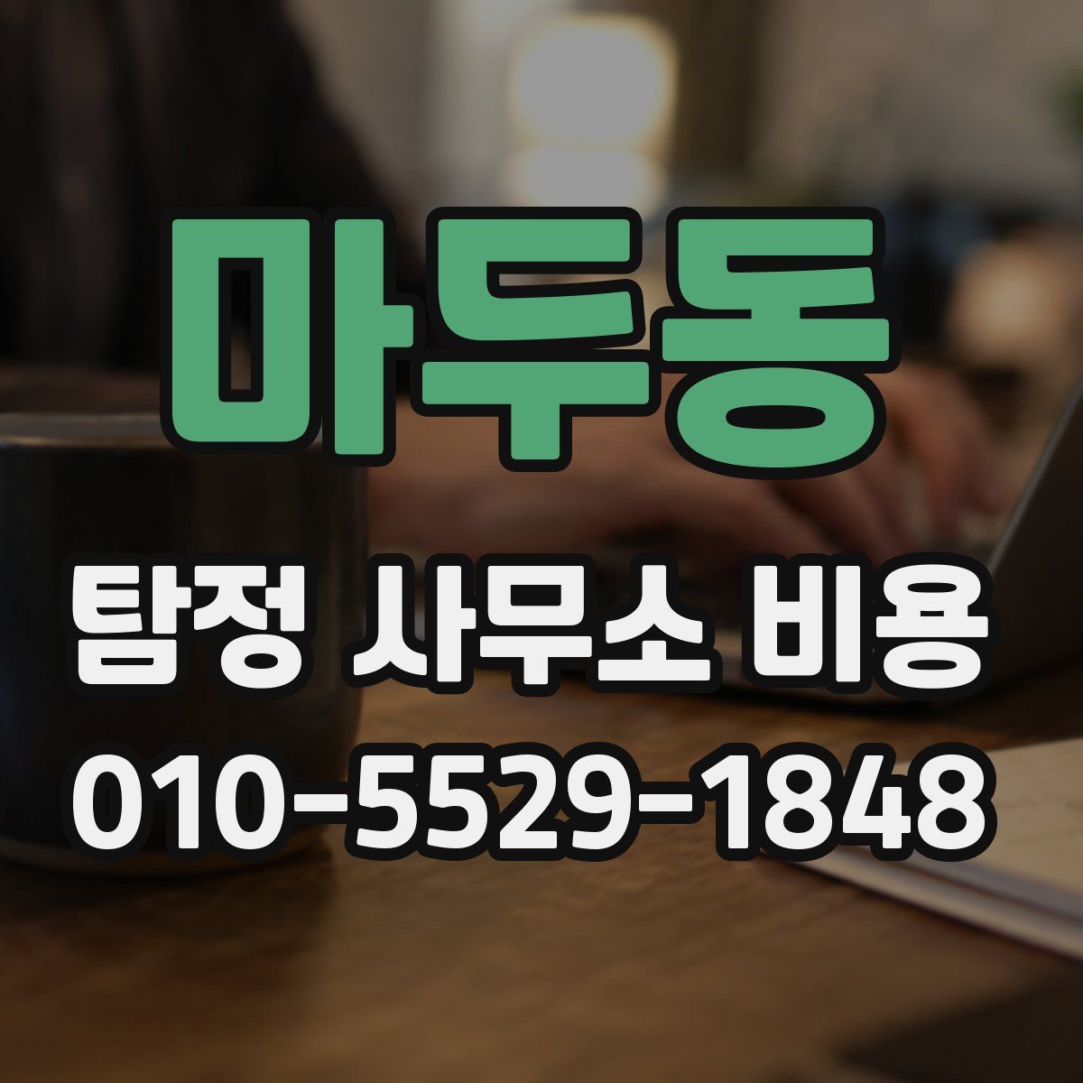 마두동 탐정 사무소 비용