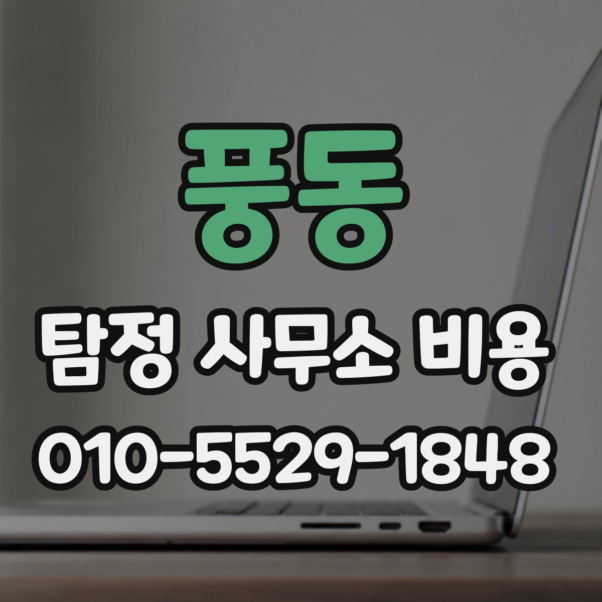 풍동 탐정 사무소 비용