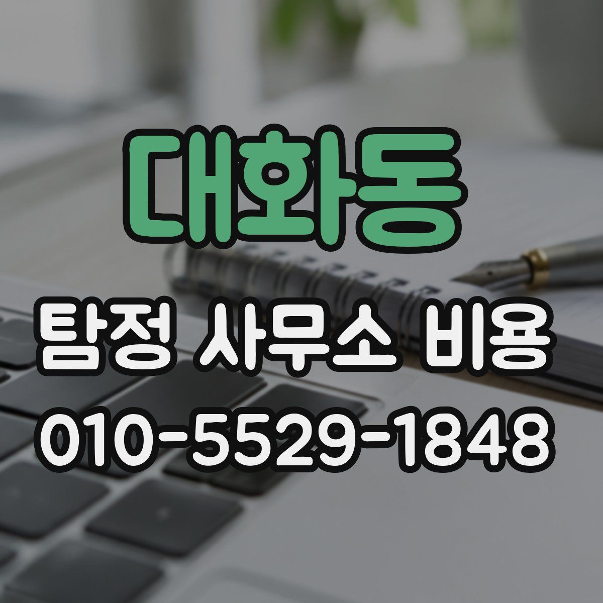 대화동 탐정 사무소 비용