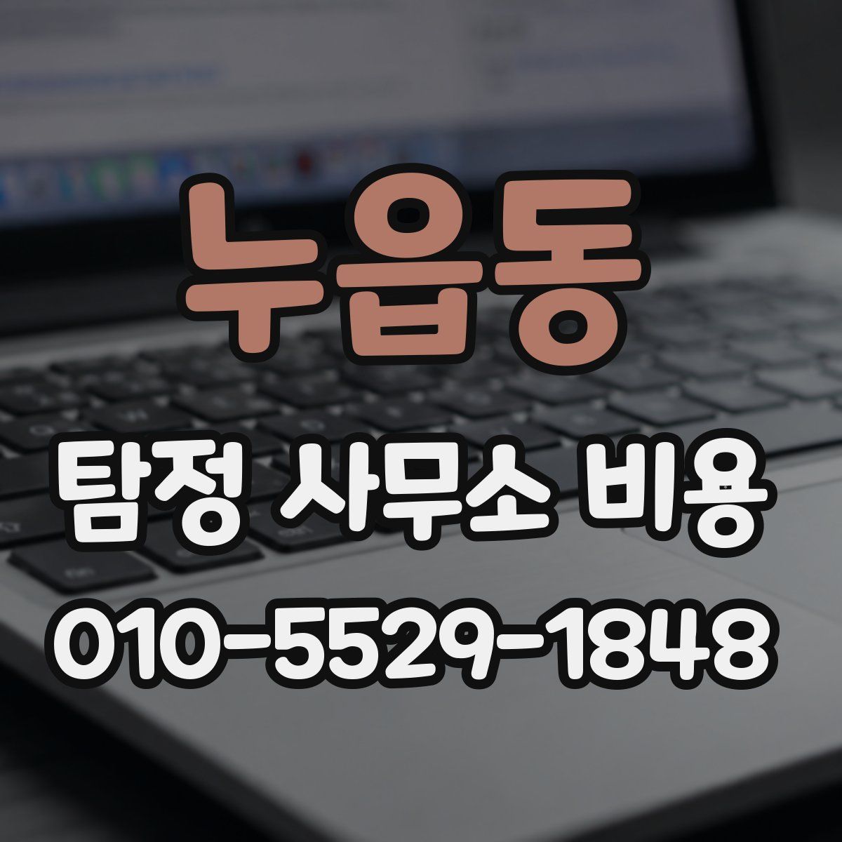 누읍동 탐정 사무소 비용