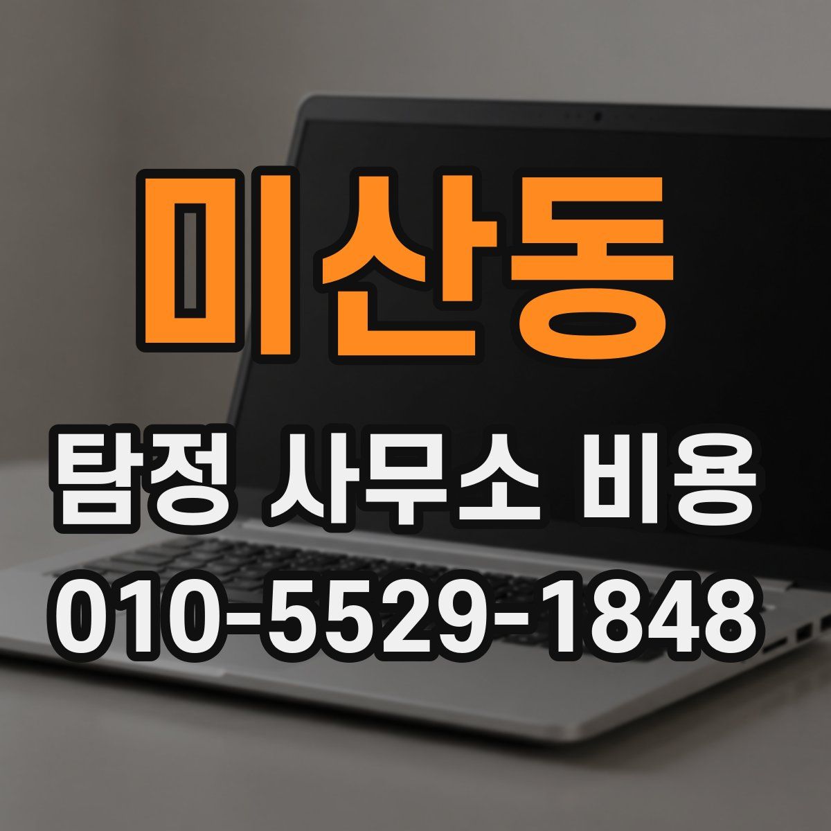 미산동 탐정 사무소 비용