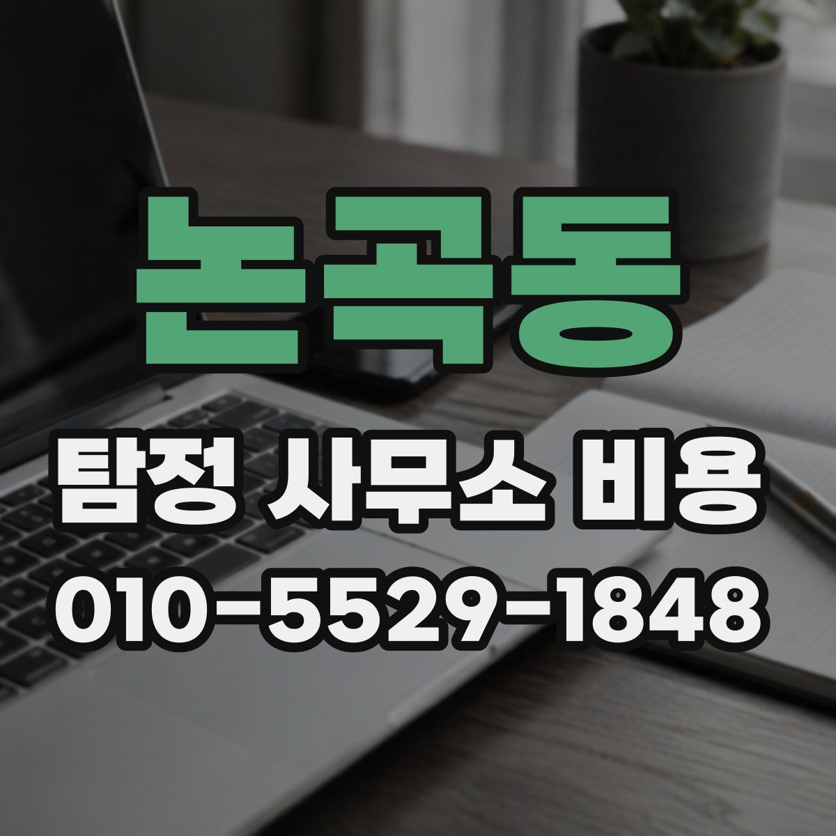 논곡동 탐정 사무소 비용