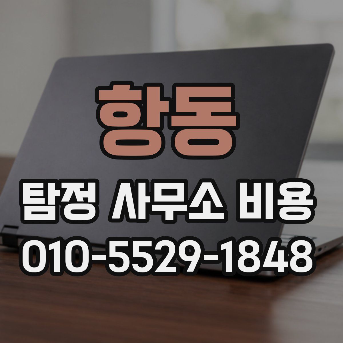 항동 탐정 사무소 비용