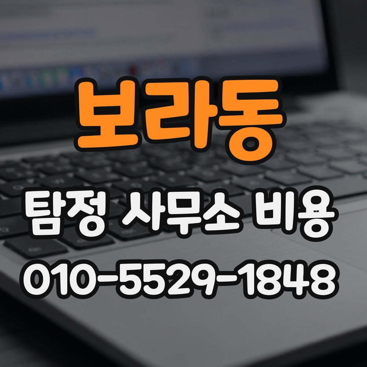 보라동 탐정 사무소 비용