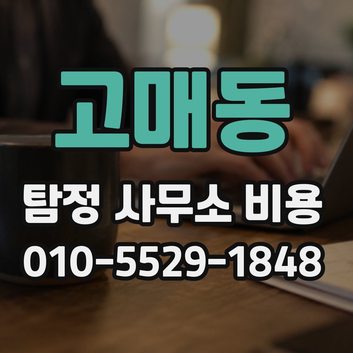고매동 탐정 사무소 비용
