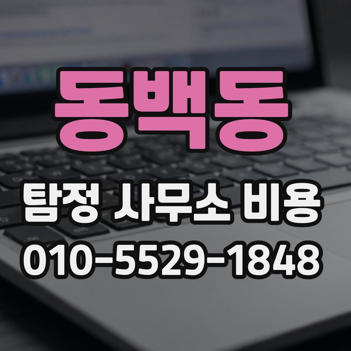 동백동 탐정 사무소 비용