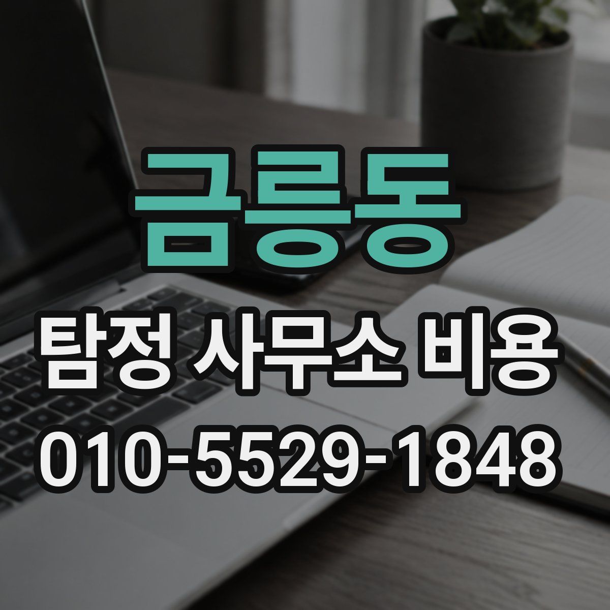 금릉동 탐정 사무소 비용