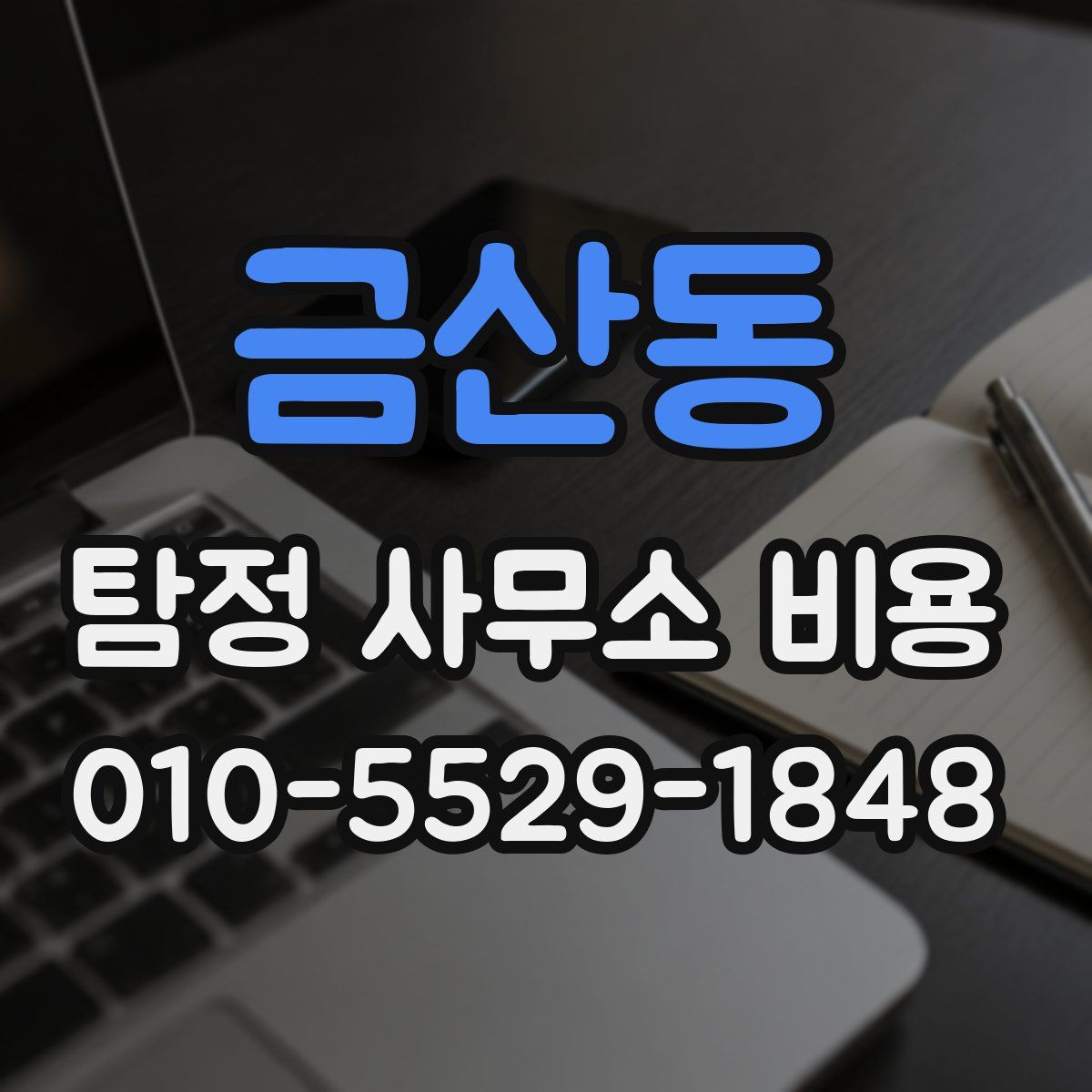 금산동 탐정 사무소 비용