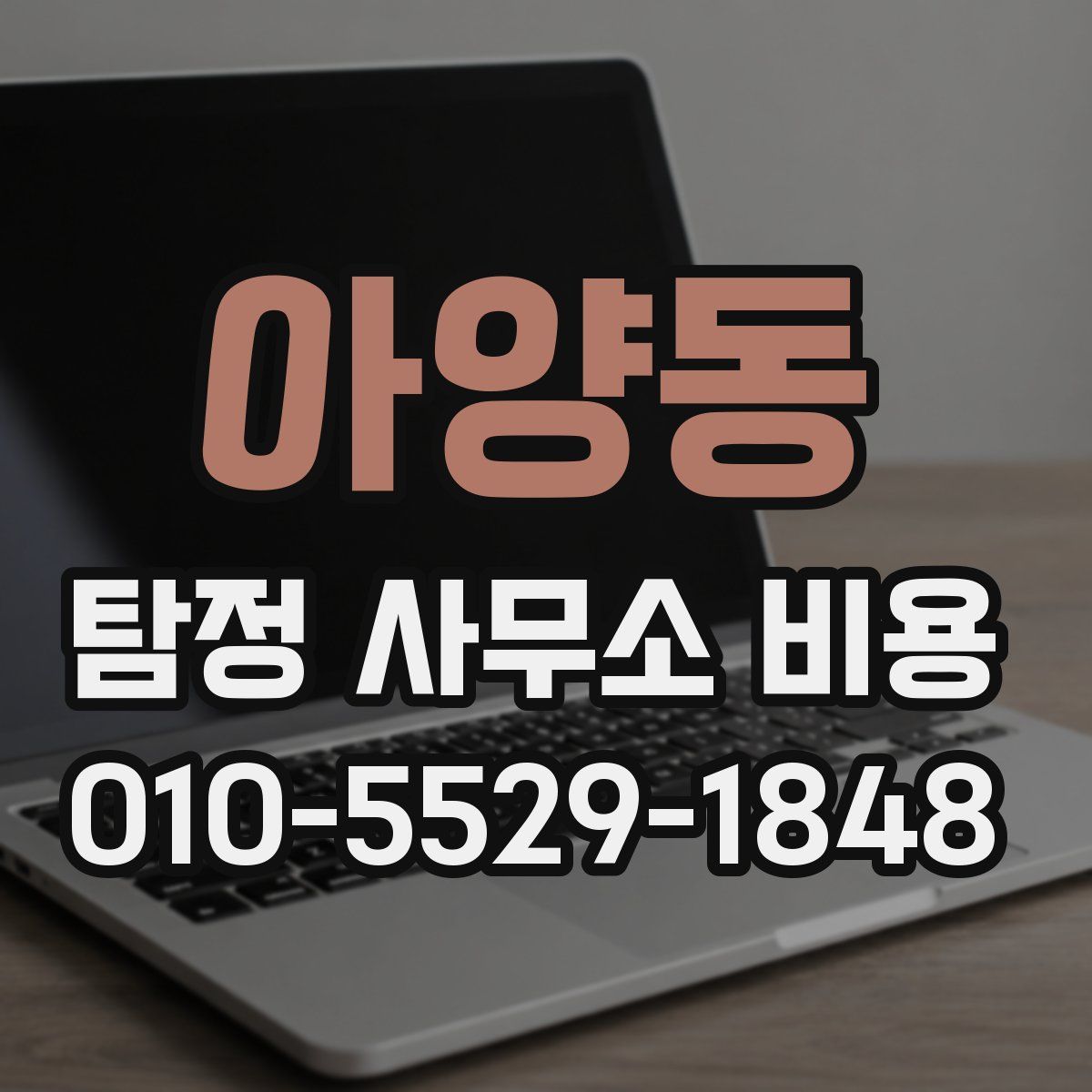 아양동 탐정 사무소 비용