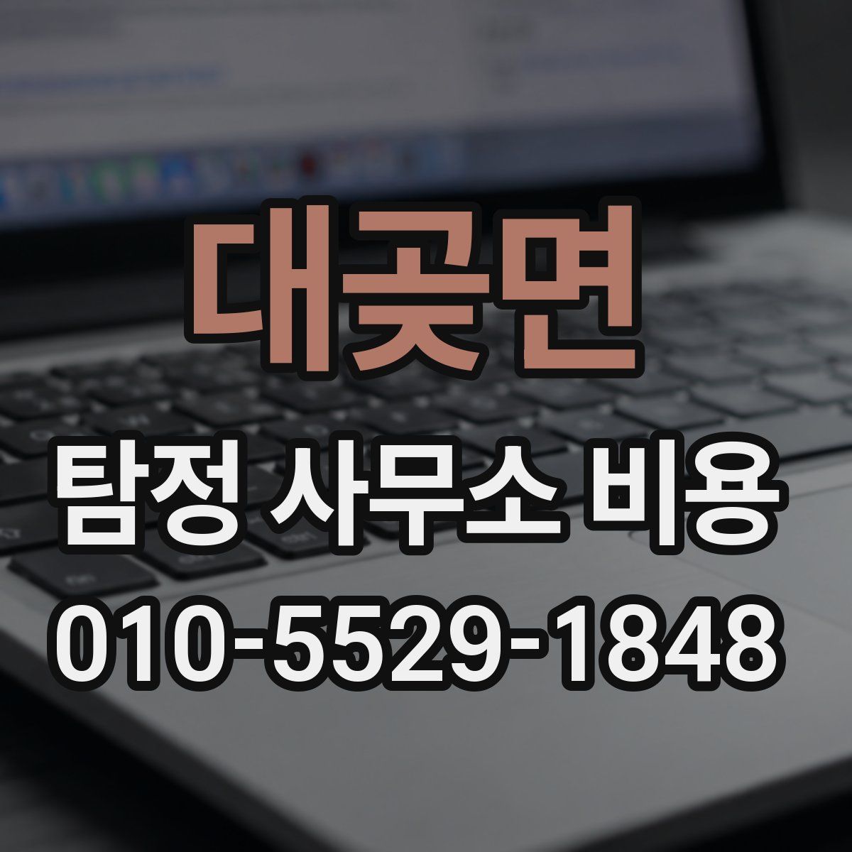 대곶면 탐정 사무소 비용