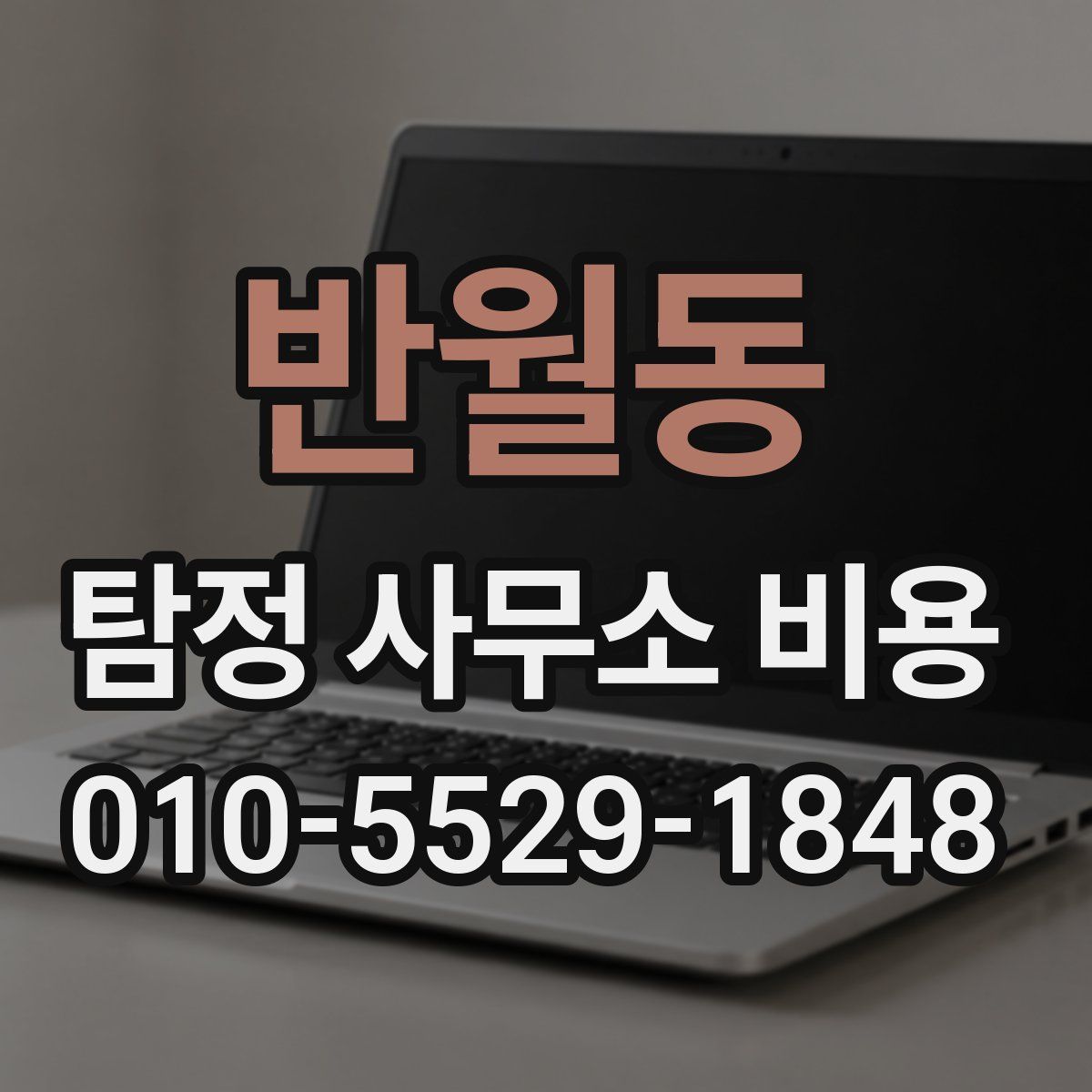 반월동 탐정 사무소 비용
