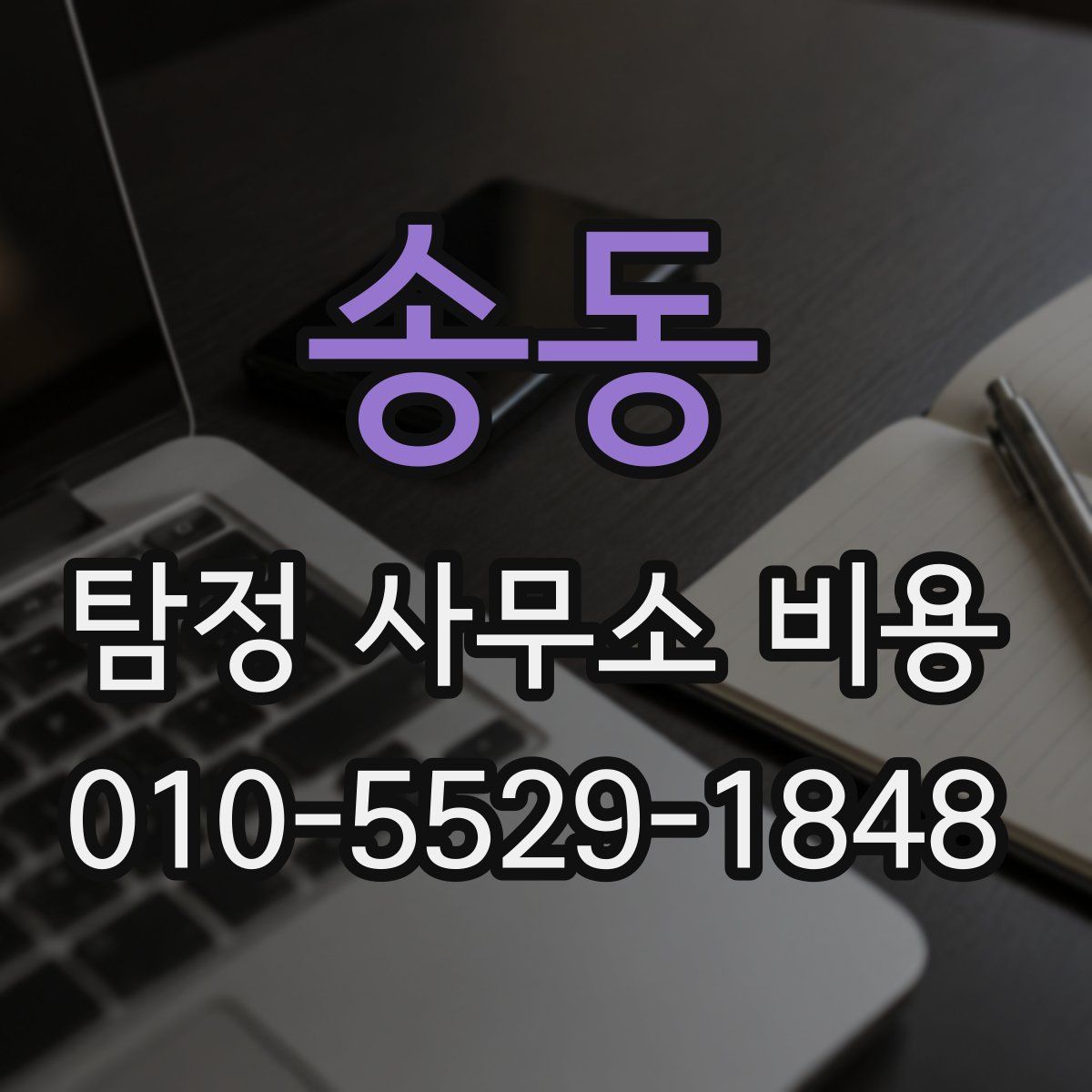 송동 탐정 사무소 비용