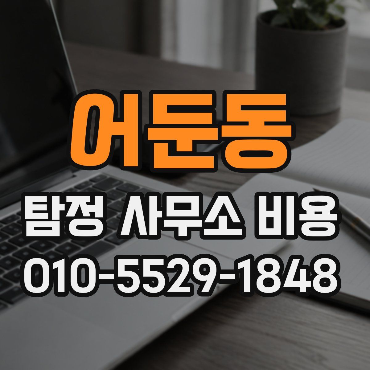 어둔동 탐정 사무소 비용