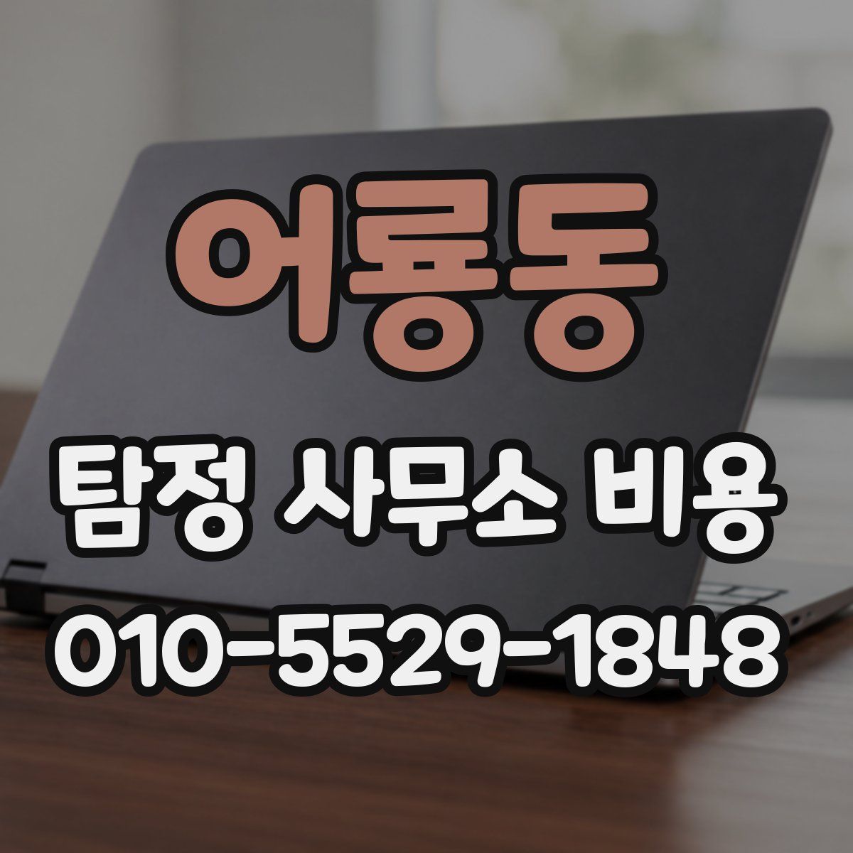 어룡동 탐정 사무소 비용
