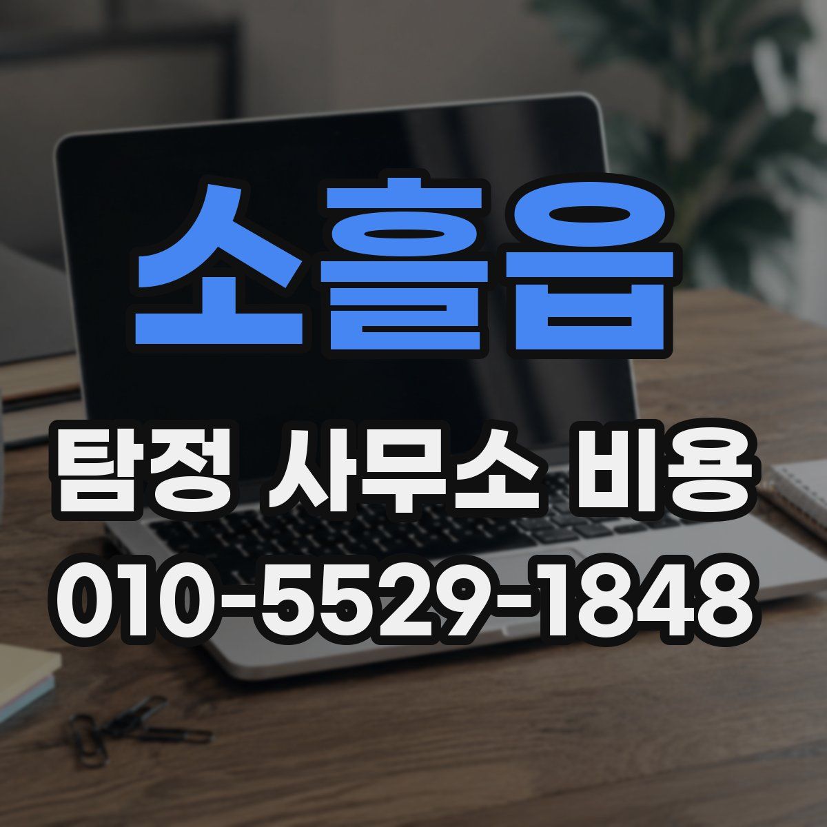 소흘읍 탐정 사무소 비용