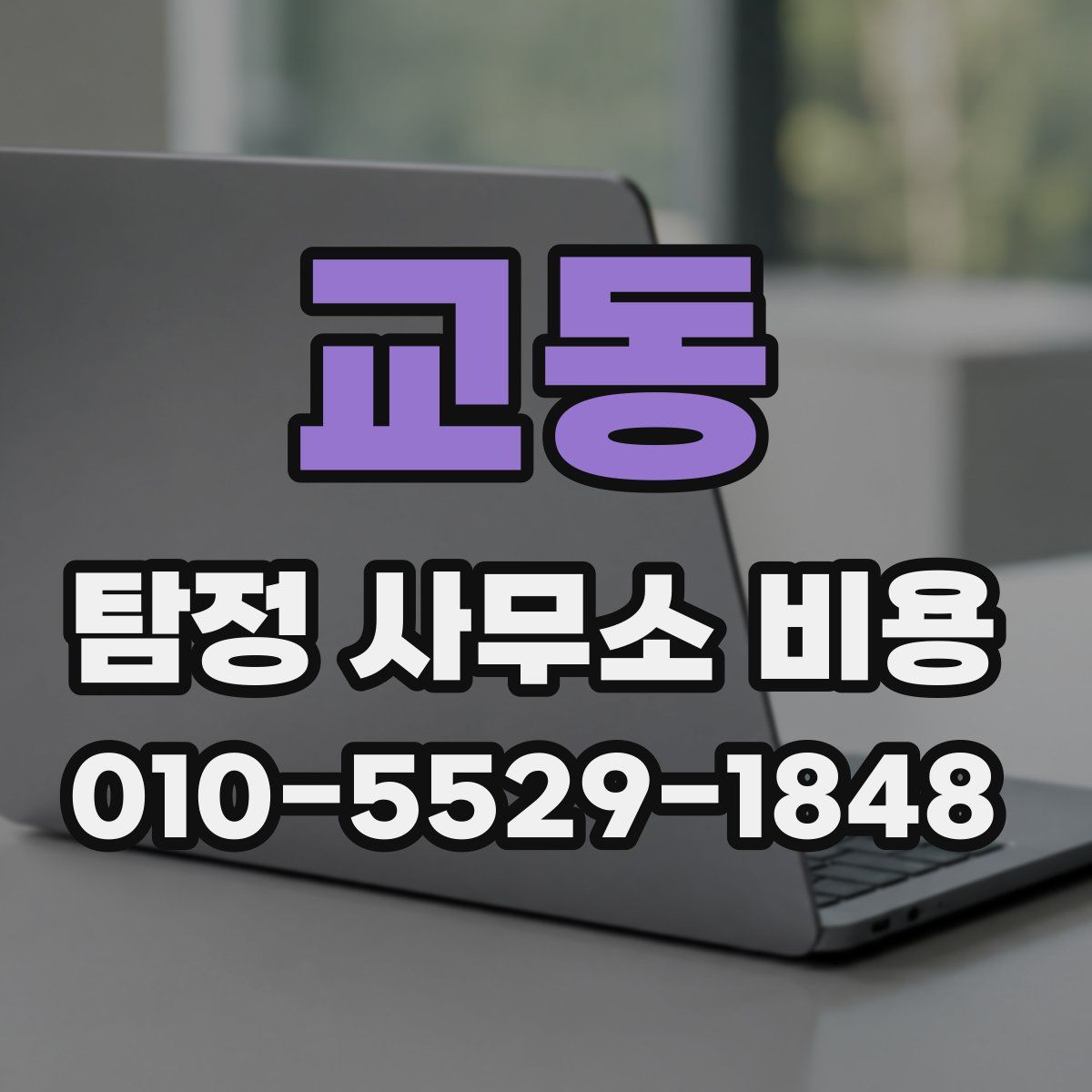 교동 탐정 사무소 비용