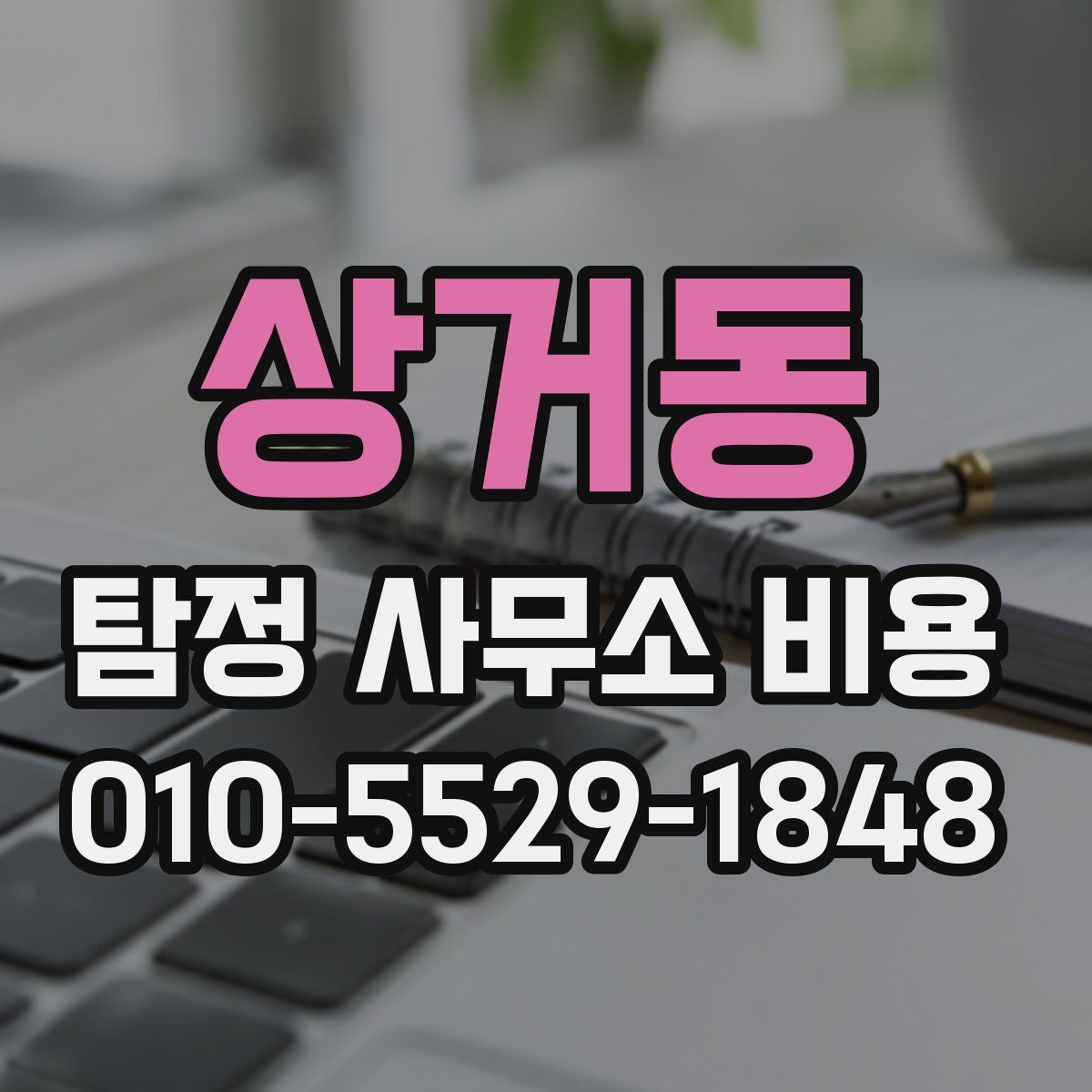 상거동 탐정 사무소 비용