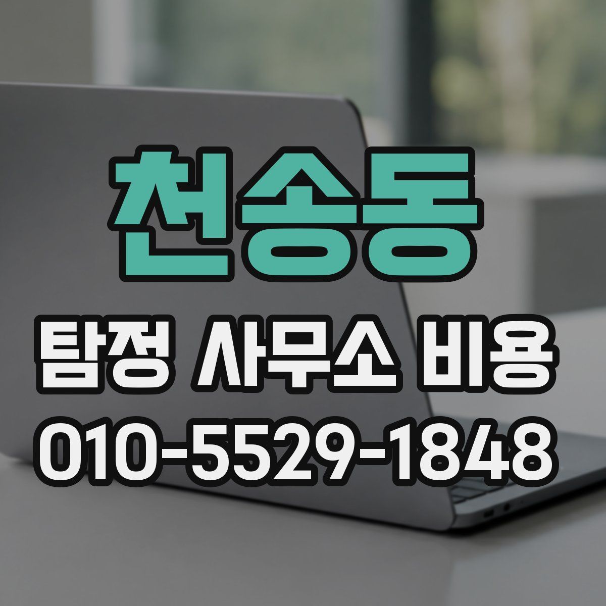 천송동 탐정 사무소 비용
