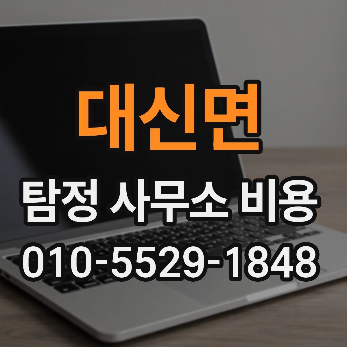 대신면 탐정 사무소 비용