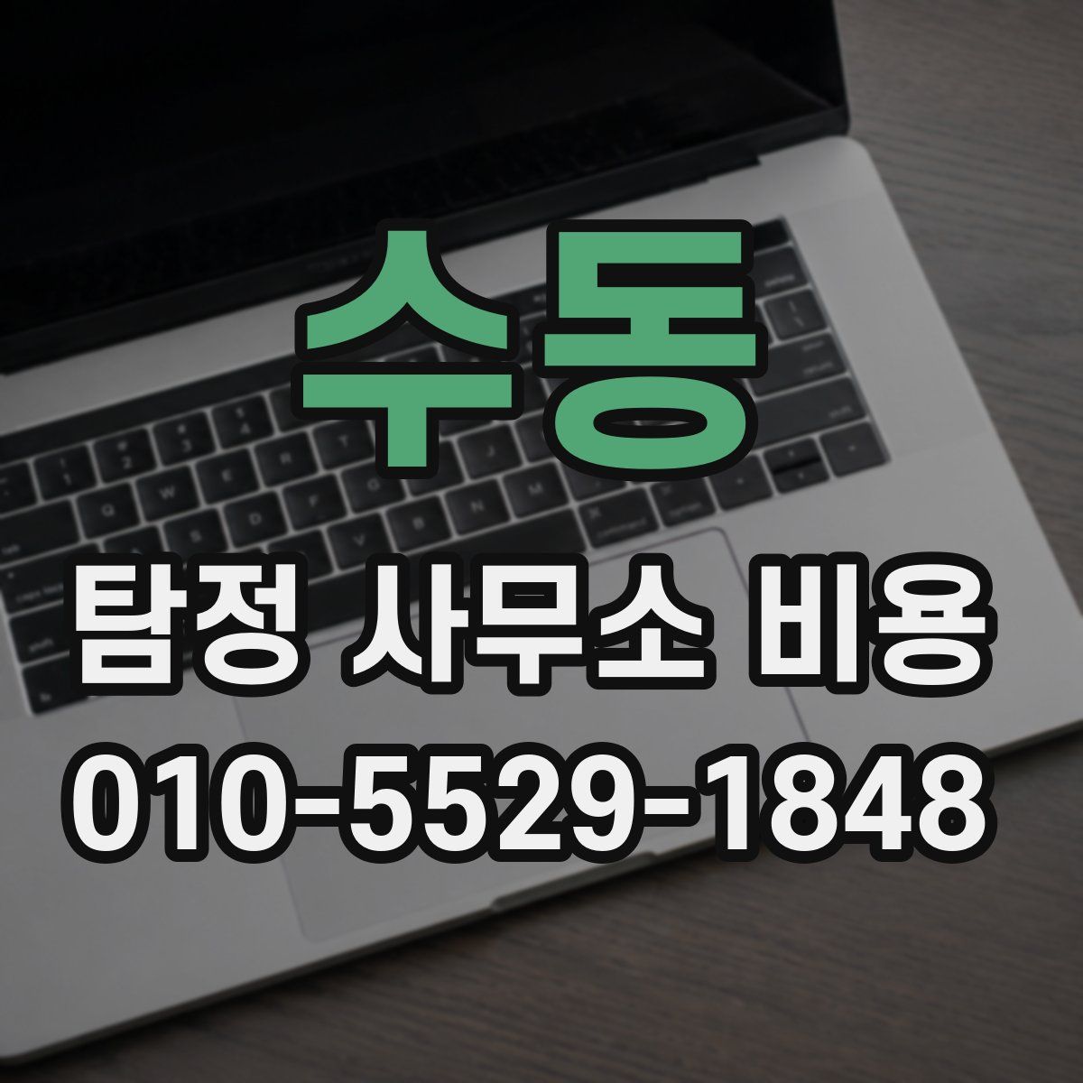 수동 탐정 사무소 비용
